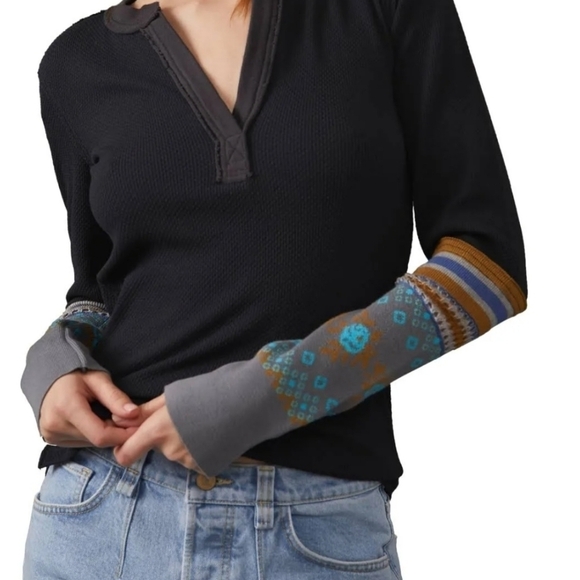 Free People Mikah Layering Cuff in Black Combo•S - Picture 6 of 13